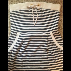 🚢⚓️ LILY PULITZER navy & white striped dress